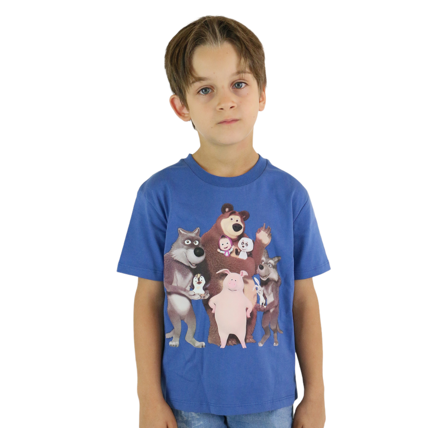 Crew Neck Short Sleeve T Shirt