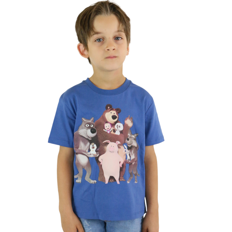 Crew Neck Short Sleeve T Shirt