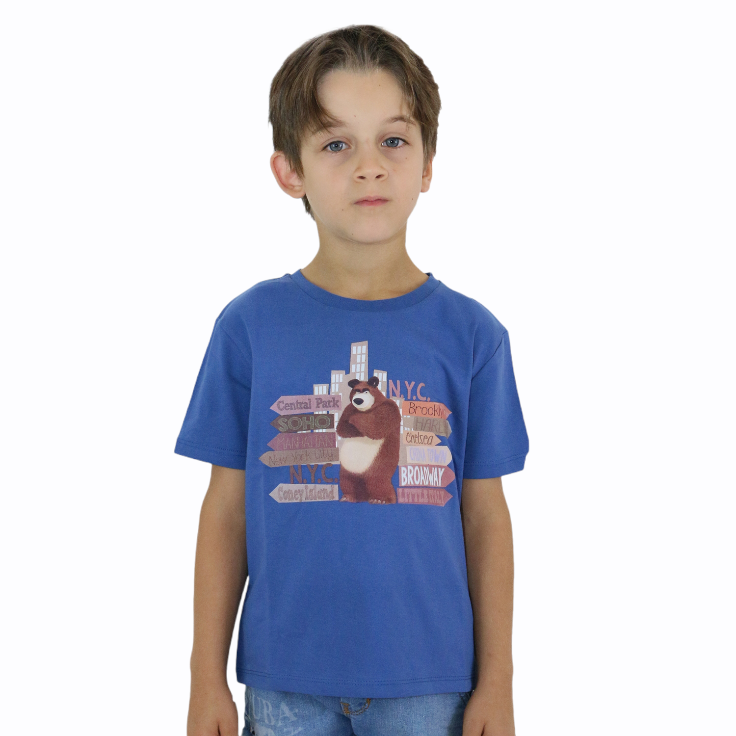 Crew Neck Short Sleeve T Shirt