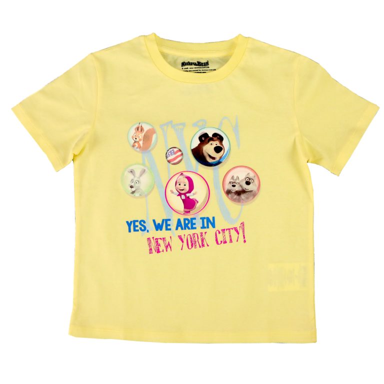 Crew Neck Short Sleeve T-Shirt “Travel”