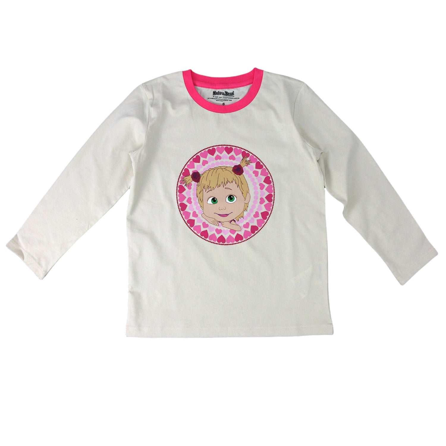 Masha and The Bear Long Sleeve T Shirt