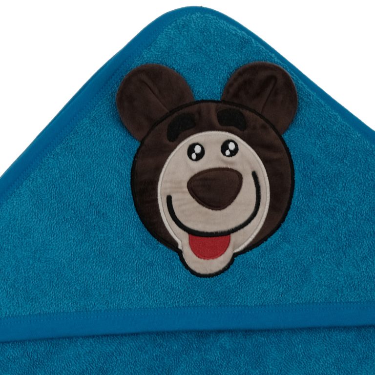 Masha and The Bear hooded towel