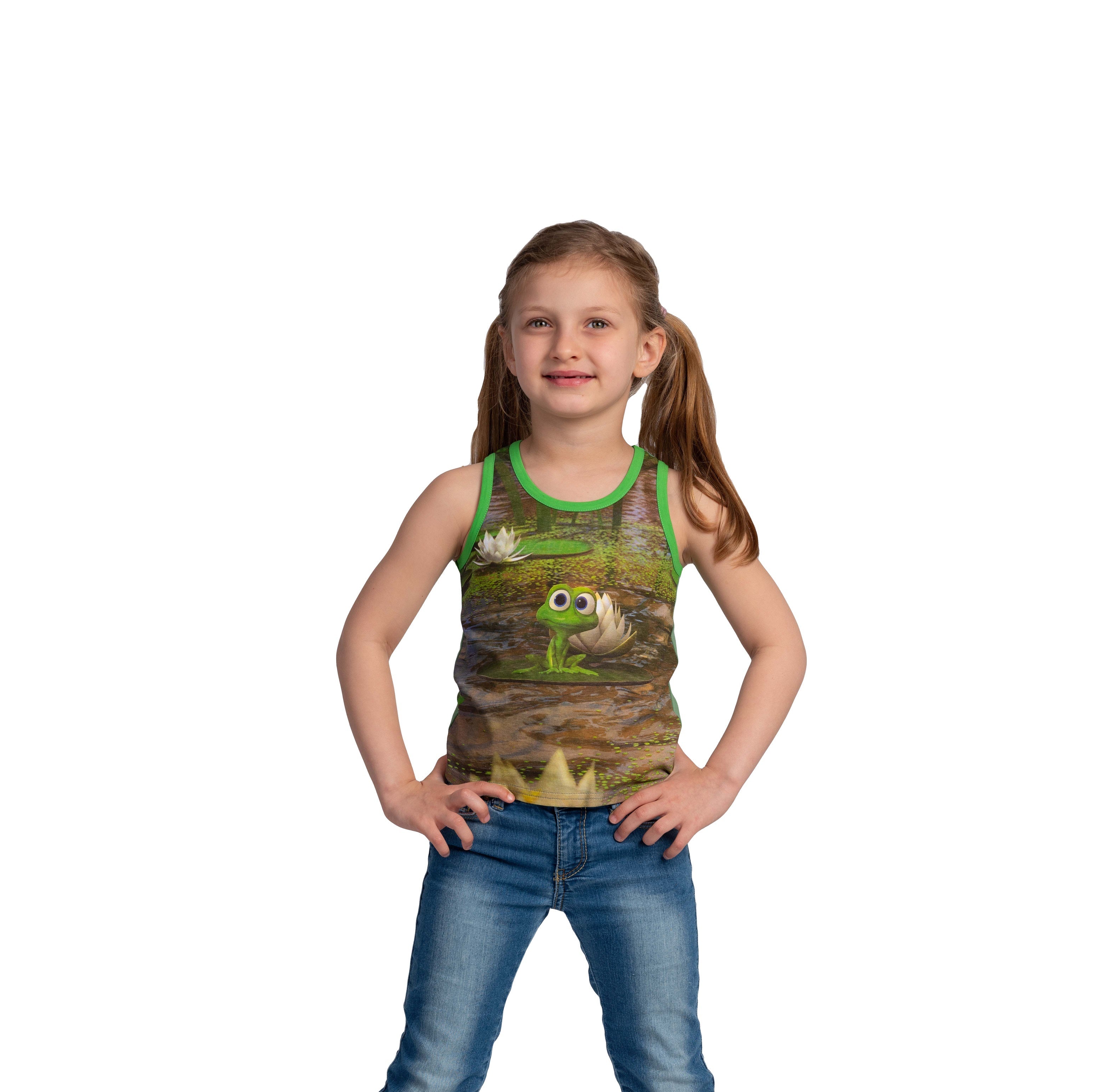 Masha and The Bear Girls Tank Top