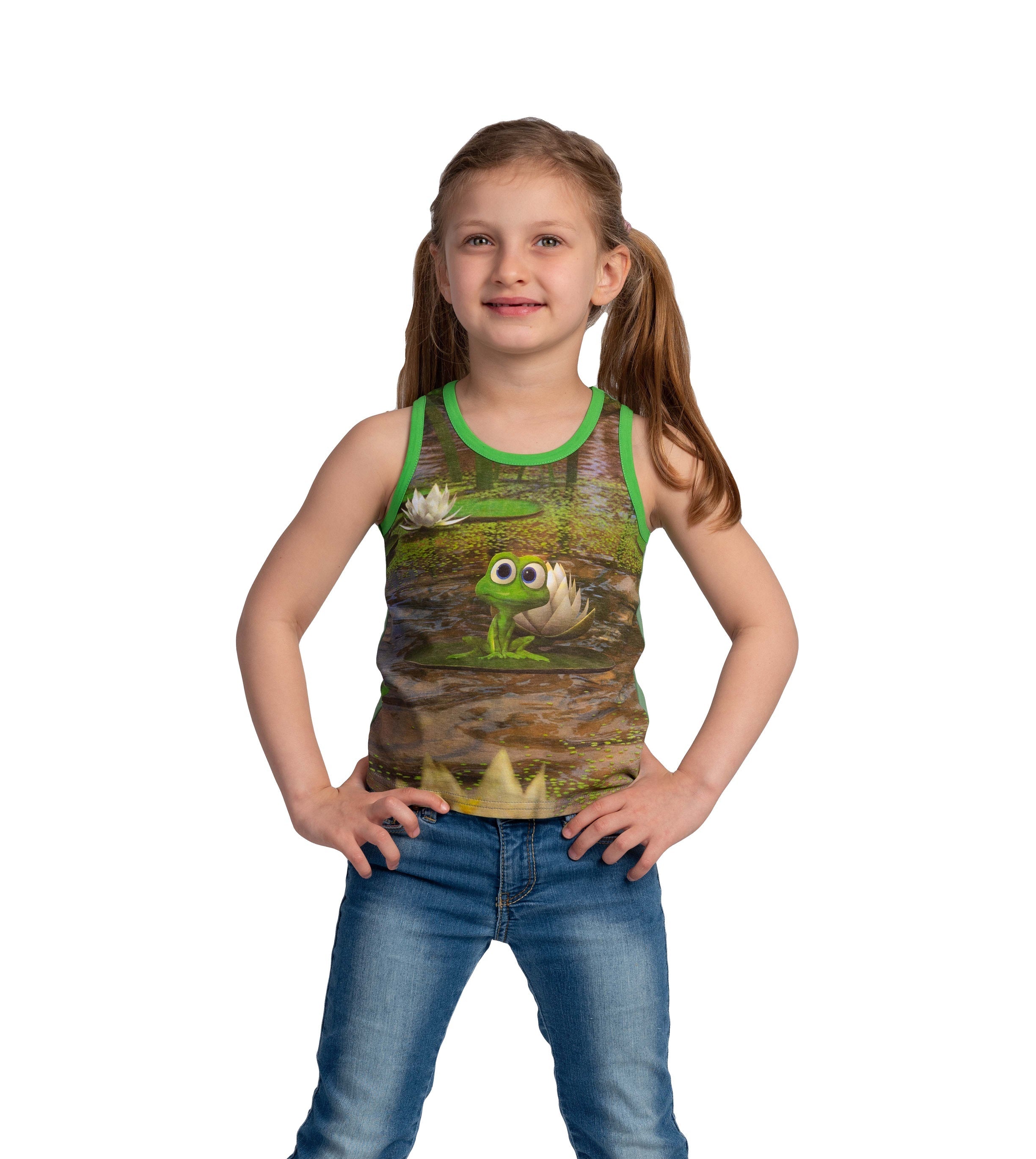 Masha and The Bear Girls Tank Top