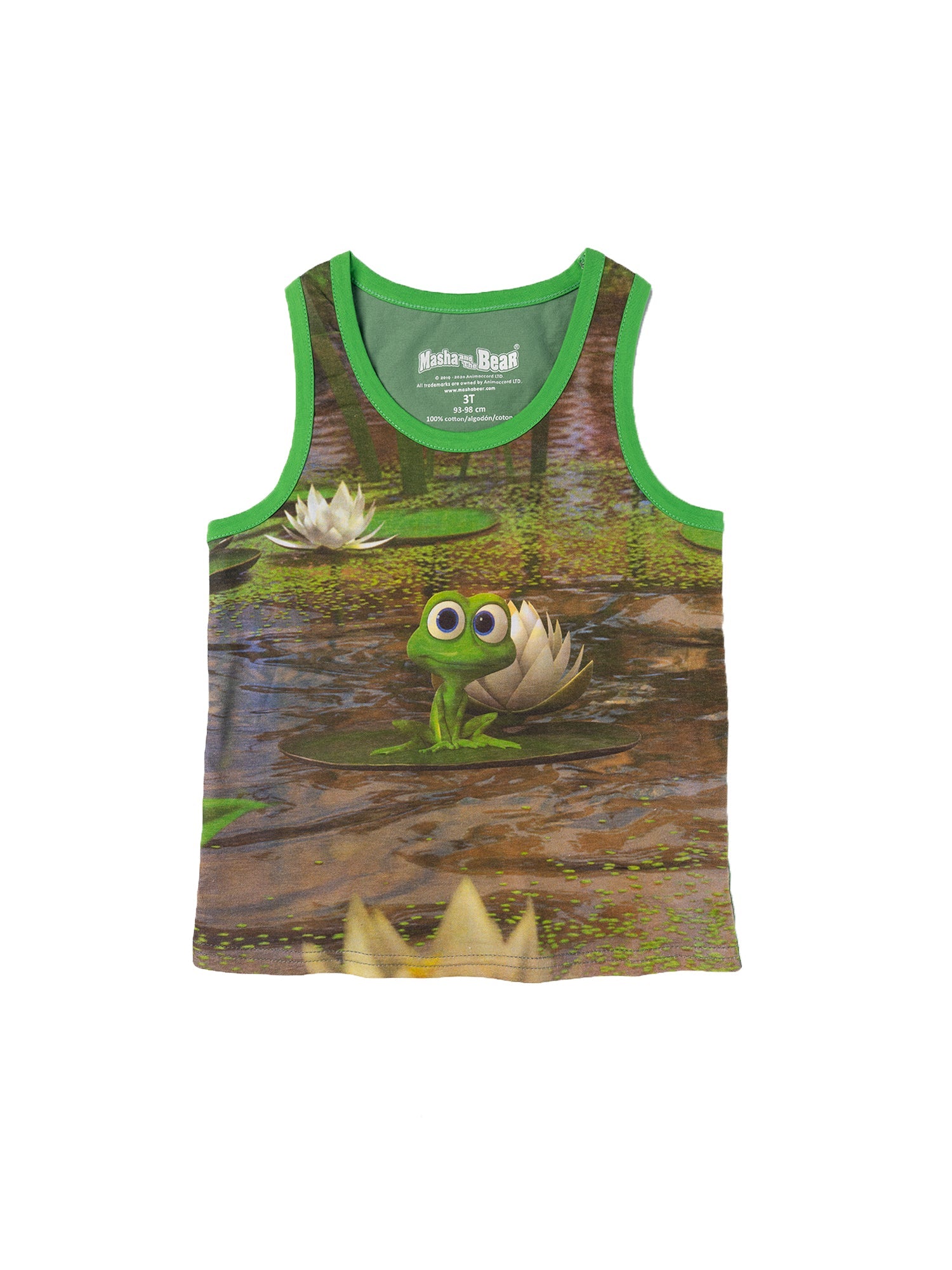 Masha and The Bear Girls Tank Top