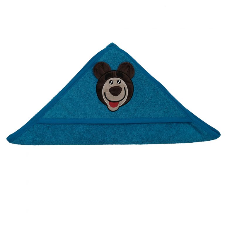 Masha and The Bear hooded towel
