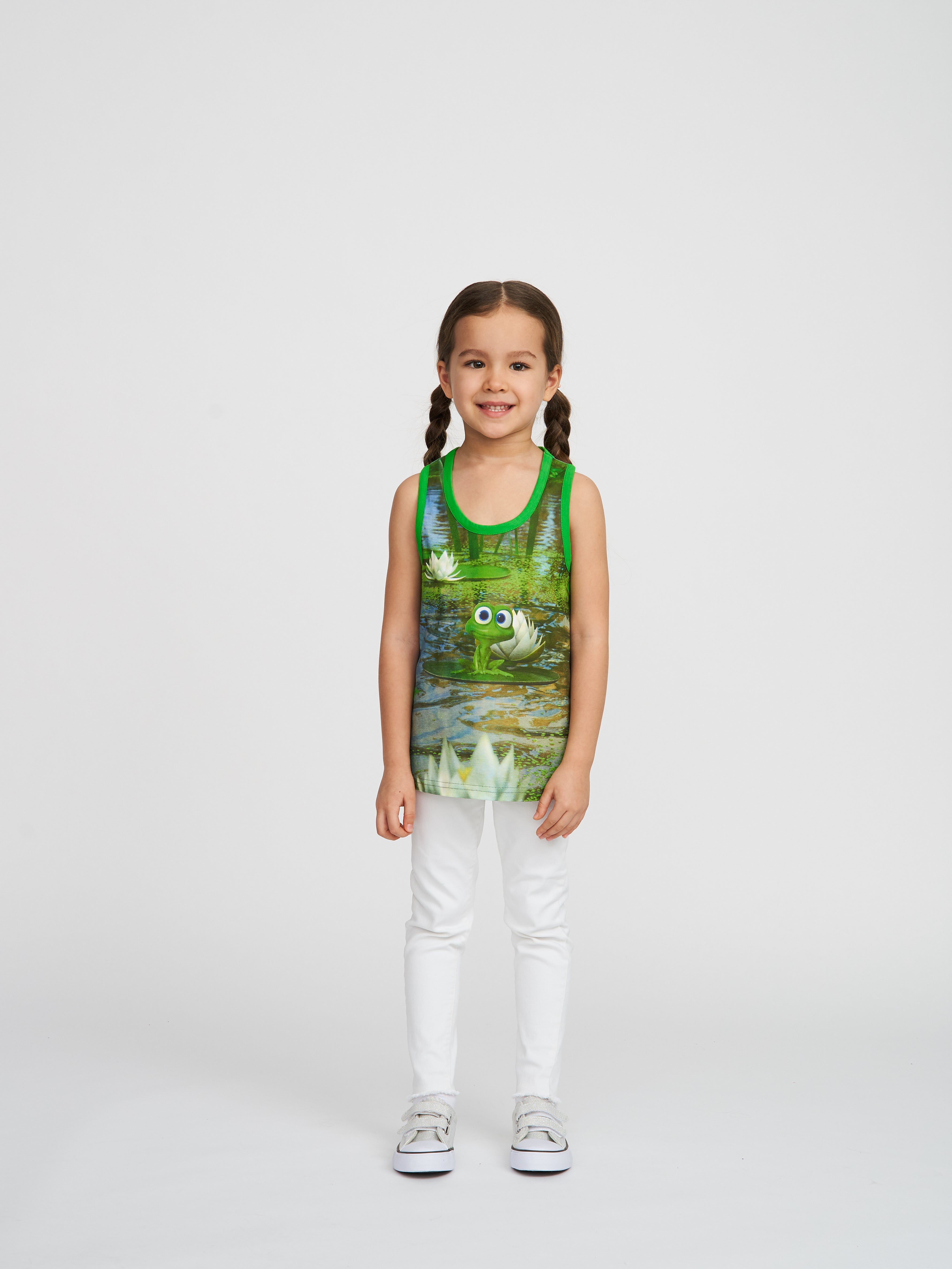 Masha and The Bear Girls Tank Top