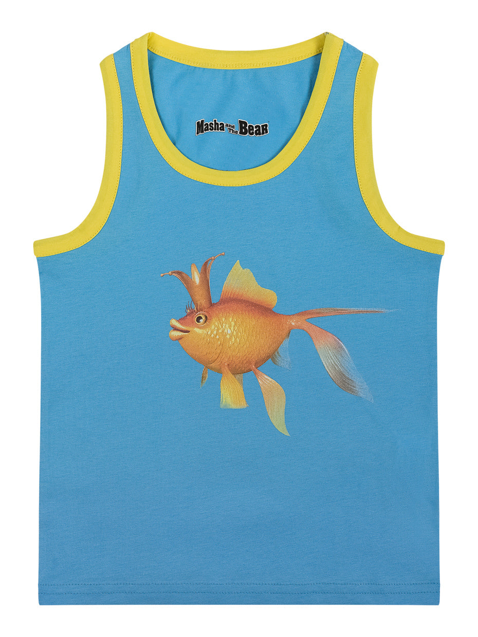 Masha and The Bear Girls Tank Top