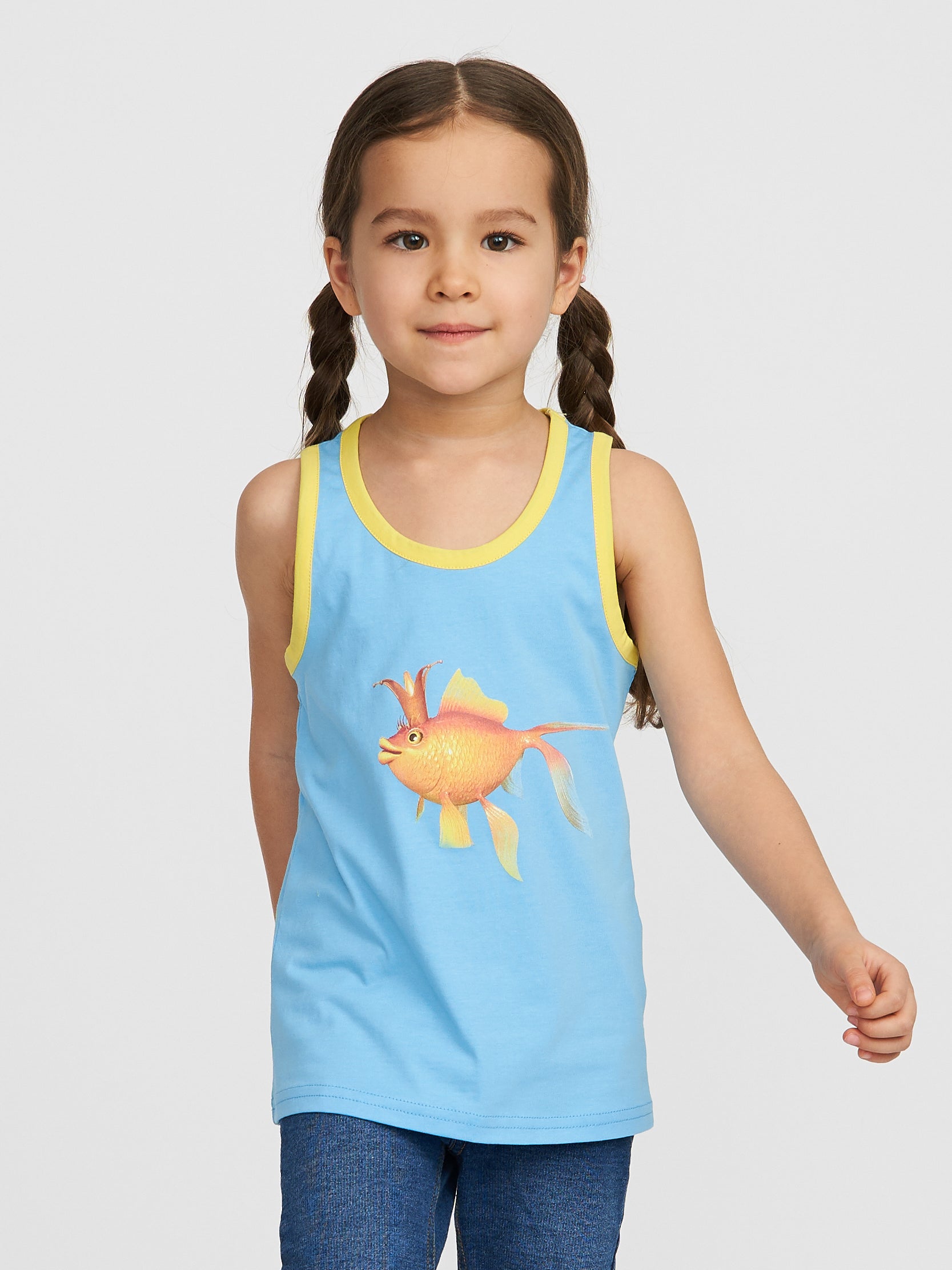 Masha and The Bear Girls Tank Top