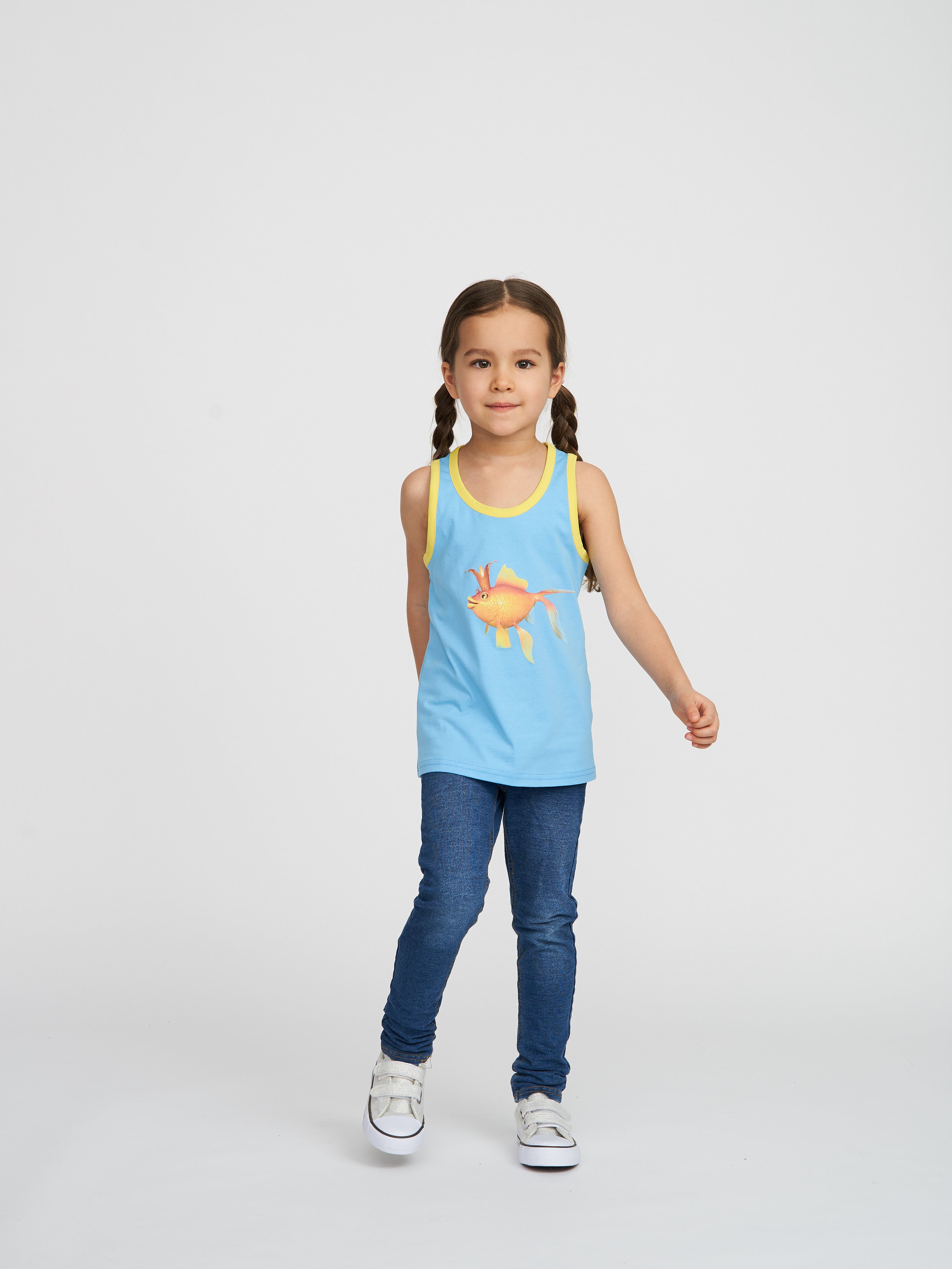 Masha and The Bear Girls Tank Top