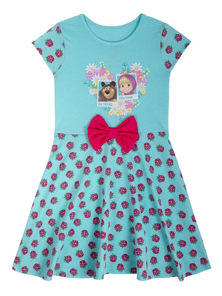 Masha and The Bear – Dress with a print Big Friend Little Friend