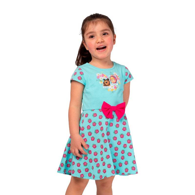 Masha and The Bear – Dress with a print Big Friend Little Friend