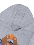 Masha and The Bear Long Sleeve Hoodie