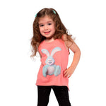 Masha and The Bear Tank Top with digital print featuring Masha’s toy