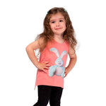 Masha and The Bear Tank Top with digital print featuring Masha’s toy