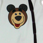 Masha and The Bear Crew Neck Long Sleeve Coverall