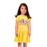 Masha and The Bear Graphic Dress with a print Friends Forever