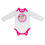 Masha and The Bear Long Sleeve Baby Bodysuit