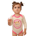 Masha and The Bear Long Sleeve Baby Bodysuit